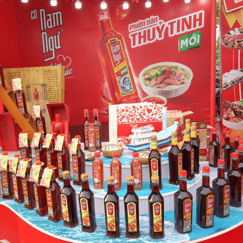 Các dòng sản phẩm nước mắm Nam Ngư đa dạng dung tích